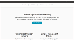 Desktop Screenshot of digitalwarroom.com